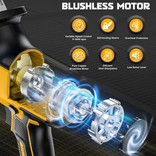 Sakerplus Battery-compatible wireless reciprocating saw