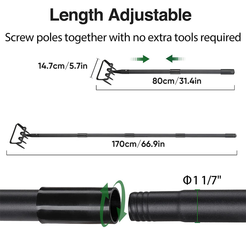 SAKER® Stirrup Hoe and Cultivator