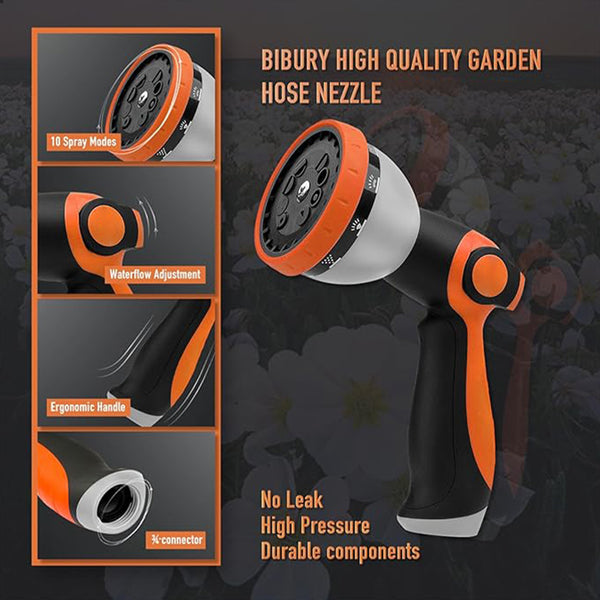 Sakerplus® Heavy Duty Garden Hose Nozzle