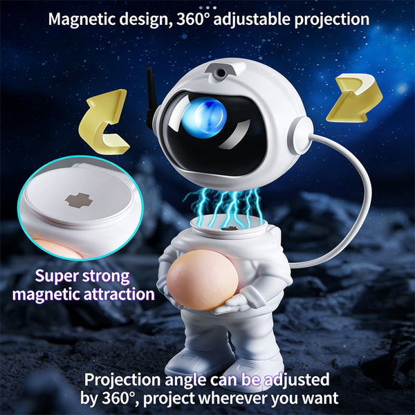 Sakerplus® 3 In 1 Astronaut Galaxy Projector