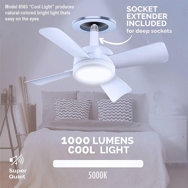 Sakerplus® Ceiling Fan Light With Remote Control