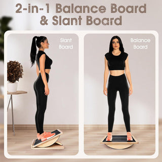 Sakerplus 6-Angle Slant Board & Balance Board