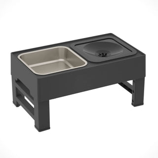 Sakerplus Folding Table Pet Bowl