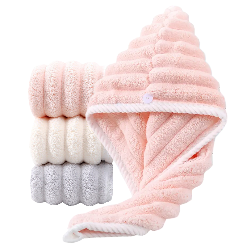 SAKER® Coral Fleece Hair Drying Cap