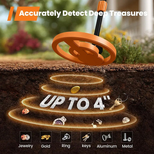 Sakerplus® Kids Metal Detector With LCD Display