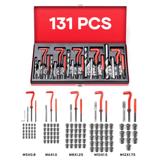 Sakerplus SAE Thread Repair Helicoil Kit