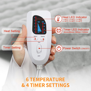 Sakerplus Ultimate Comfort Adjustable Heating Pad