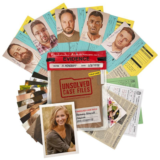 Sakerplus® Cold Case Murder Mystery Game