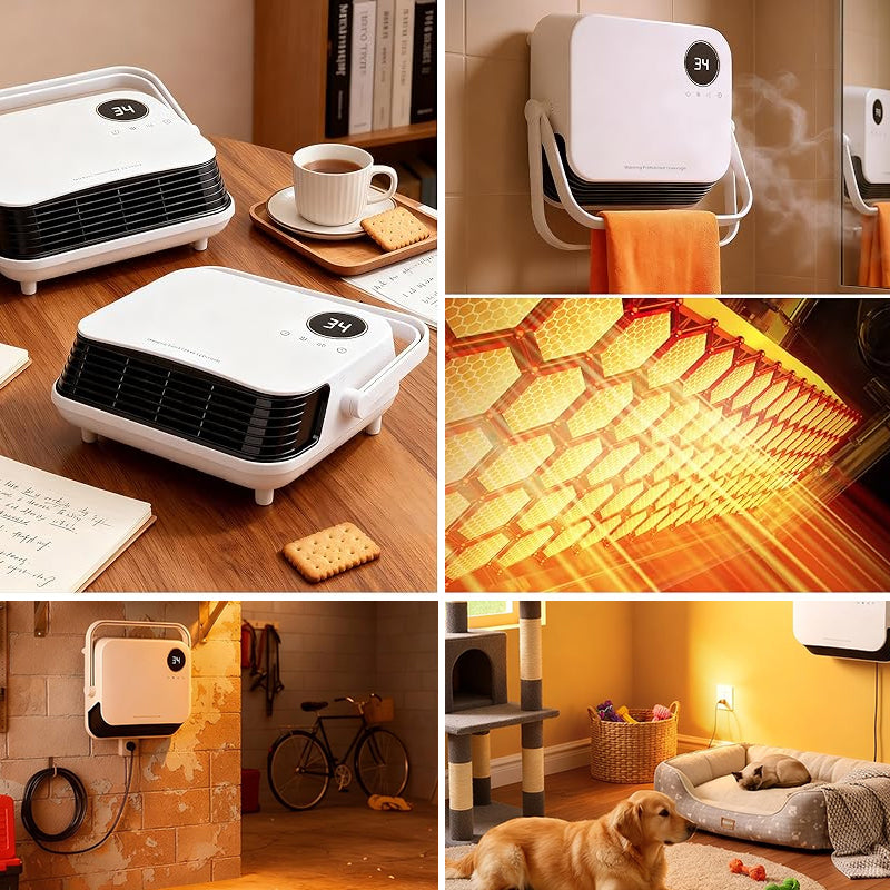 Sakerplus® Infrared Wall Mounted Electric Heater