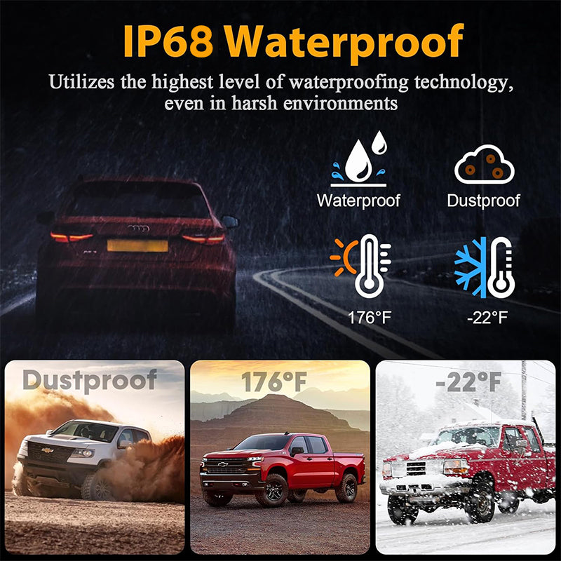 Sakerplus Solar Wireless Backup Camera