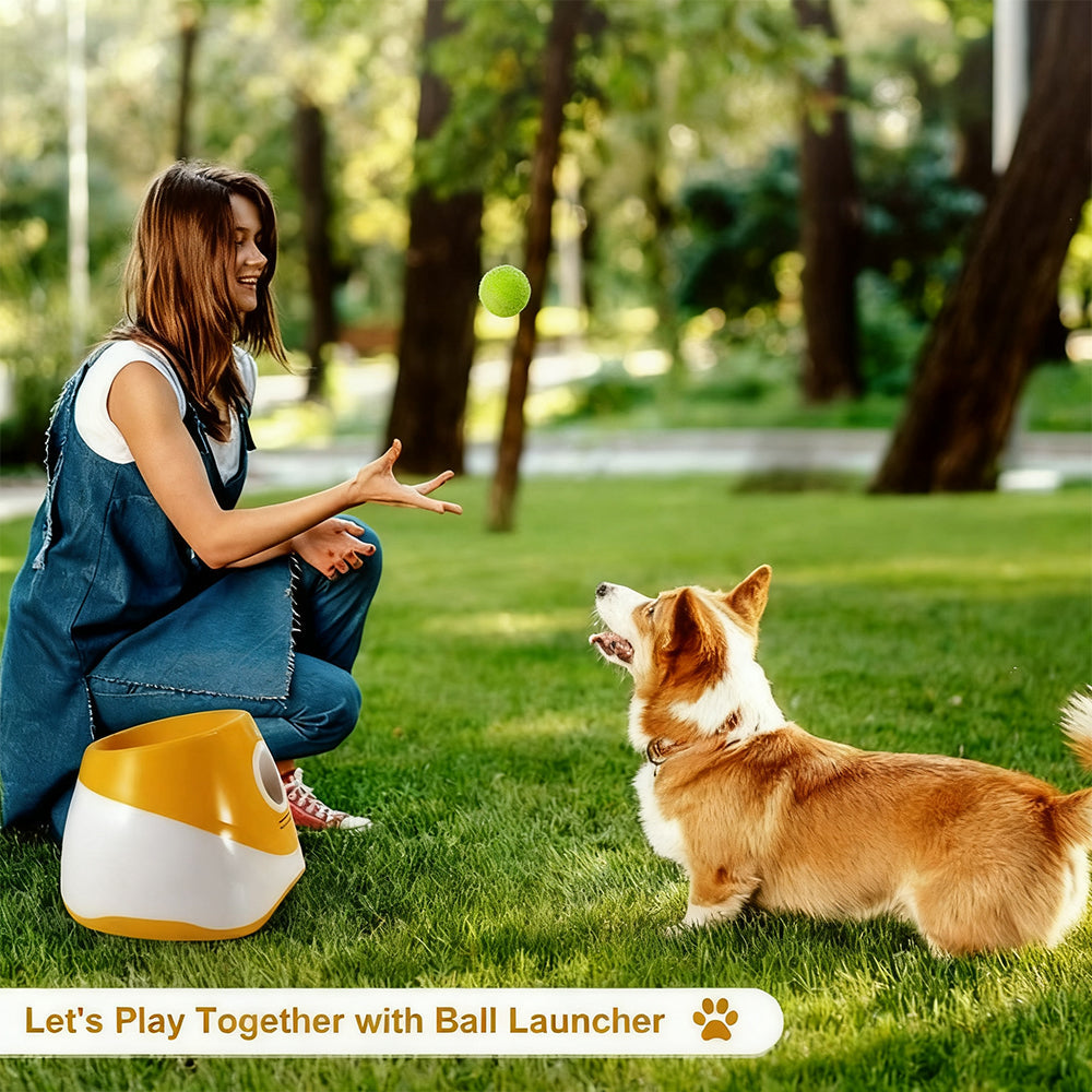 Sakerplus® Automatic Dog Ball Launcher Toy
