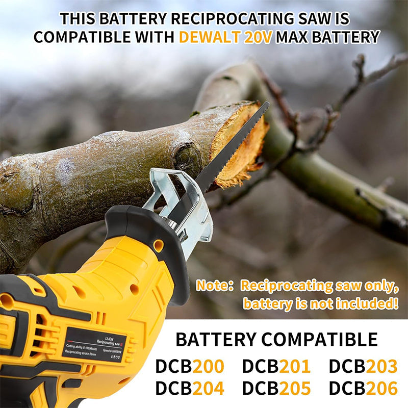Sakerplus Battery-compatible wireless reciprocating saw