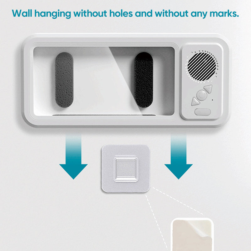 Sakerplus® Shower Phone Holder Speaker With Speaker