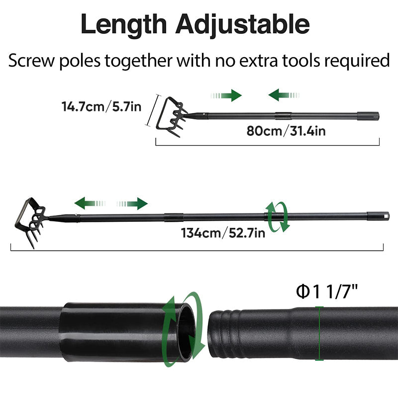 SAKER® Stirrup Hoe and Cultivator
