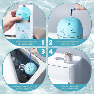 Sakerplus® Dinosaur-Shaped Automatic Toilet Tank Cleaner