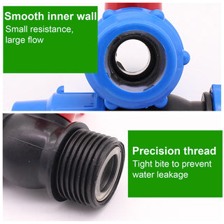 SAKER® 2 Pcs Stop Tap Valve