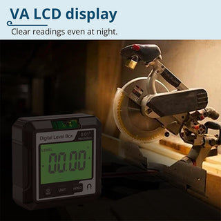 Saker Magnetic Digital Angle Finder