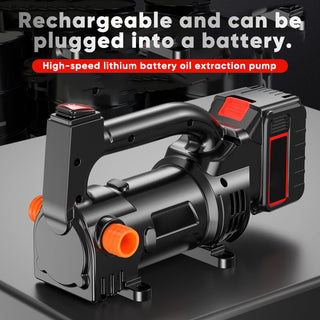 Sakerplus Portable Fuel Transfer Pump Battery Powered