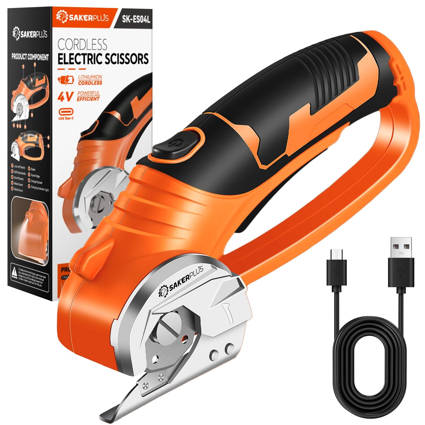 SakerPlus Cordless Electric Scissors