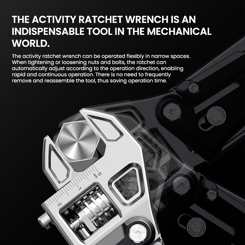 Sakerplus Multifunctional Adjustable Wrench Tool Set