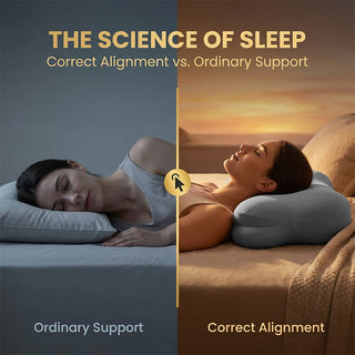 Sakerplus® Cloud Neck Support Memory Foam Pillow