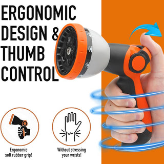 Sakerplus® Heavy Duty Garden Hose Nozzle