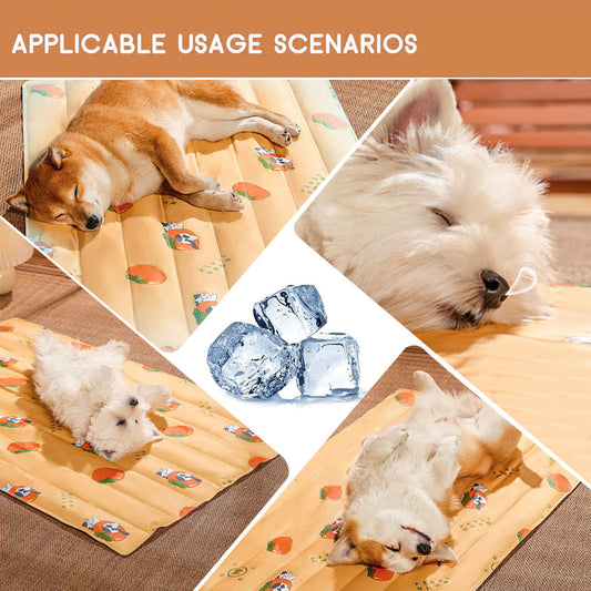 SAKER® Thermostatic Gel Pet Cooling Bed