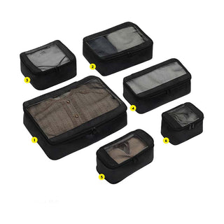 Sakerplus® Ultralight Compression Packing Cubes Set