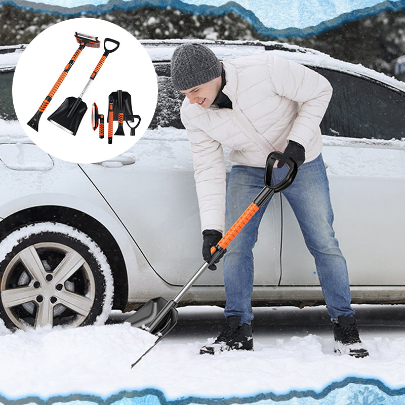 Sakerplus® Winter Snow Brush Scraper Tool