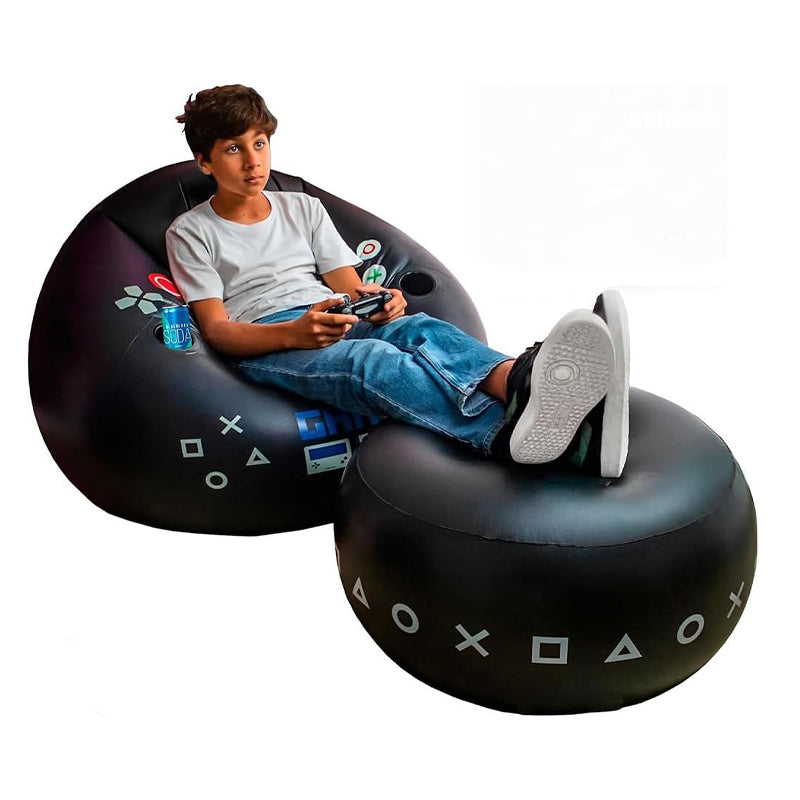 Sakerplus® Inflatable Gaming Bean Bag Chair