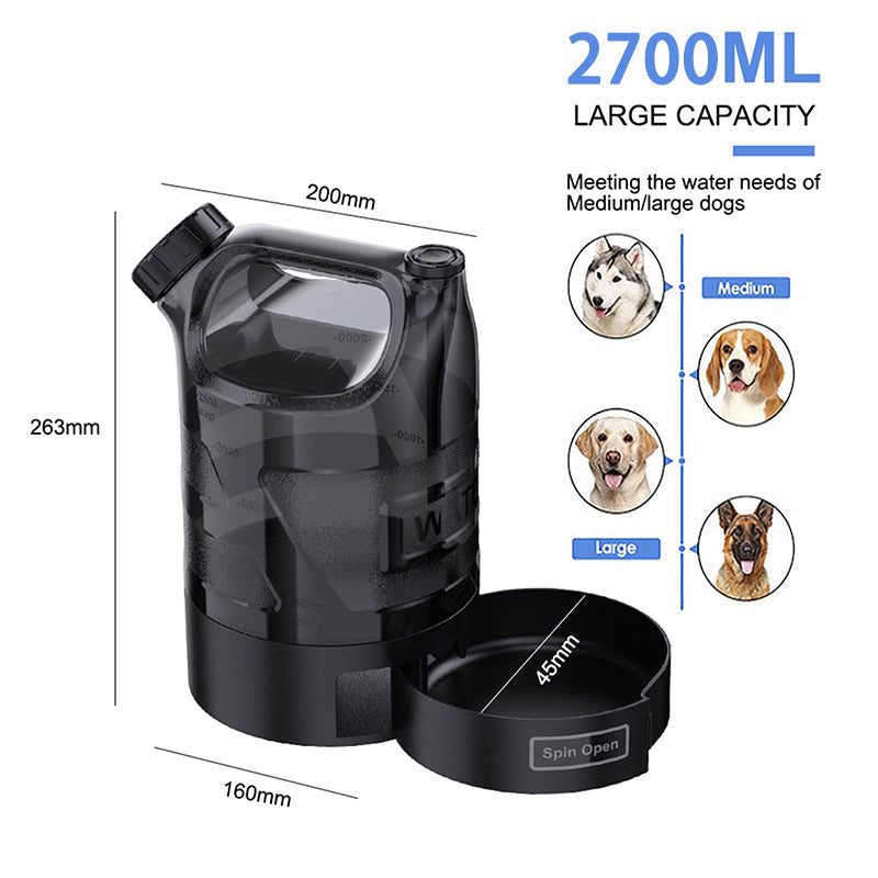 Sakerplus Portable Dog Travel Water Bottle