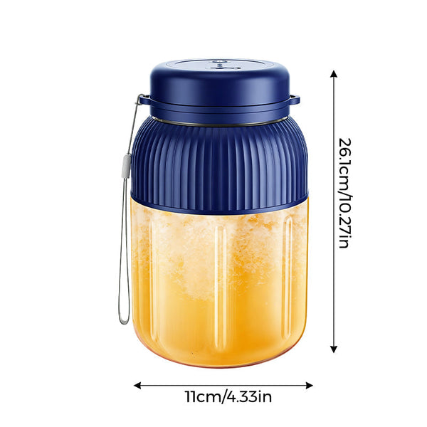 Sakerplus® Portable Wireless Blender Cup With Dual Lids