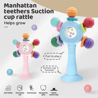 Sakerplus® Baby Grip Rattle Stick Sensory Toy