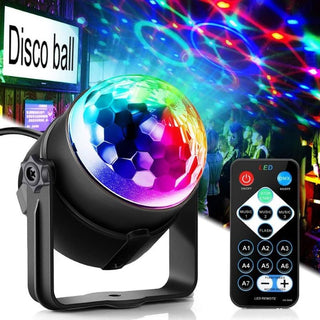 Sakerplus® Remote Control Disco Party Light