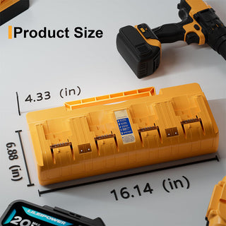 Sakerplus Multi-Port 12V-20V Battery Charger