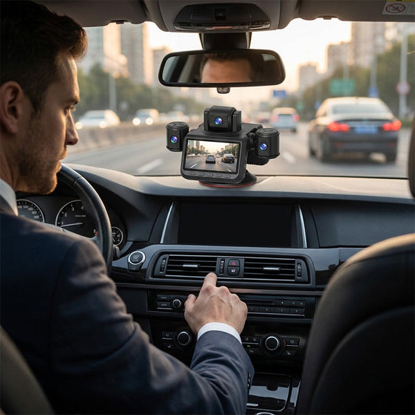 Sakerplus® Panoramic Dash Camera With Night Vision