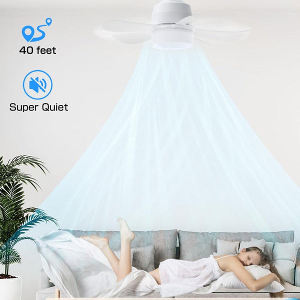 Sakerplus® Ceiling Fan Light With Remote Control