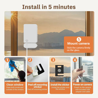 Sakerplus Mini indoor security camera with audio