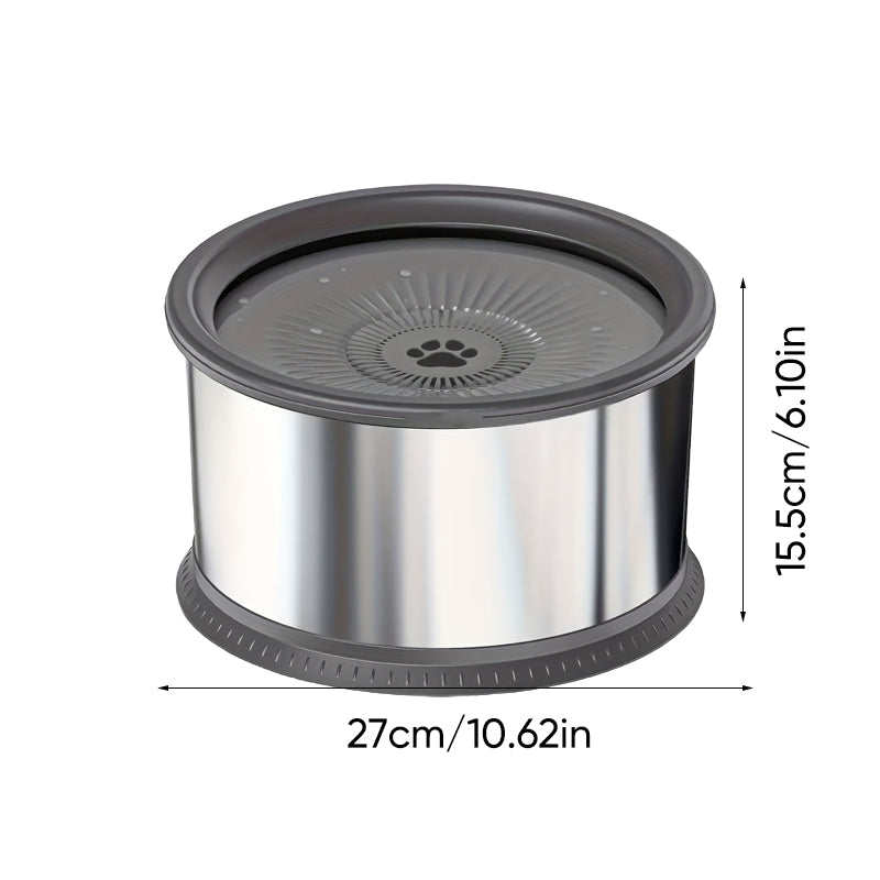 Sakerplus Large Capacity No Spill Dog Bowl