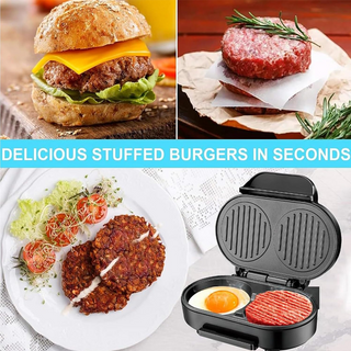 Sakerplus Electric Omelette Burger Maker Grill