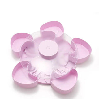 Sakerplus® Rotating Divided Snack Serving Tray