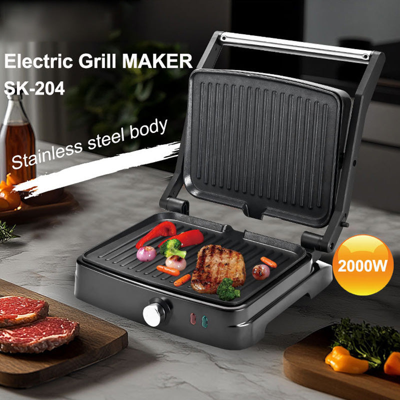 Sakerplus 3 in 1 Panini Sandwich Maker