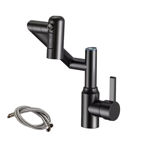Sakerplus Bathroom Faucet With Temperature Display