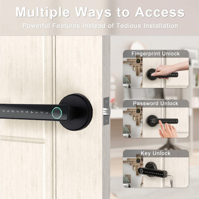 Sakerplus Smart Keyless Entry Door Lock