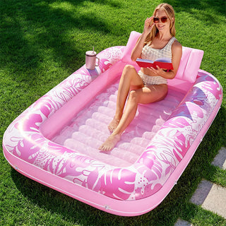 Sakerplus® Extra Large Inflatable Sunbathing Pool Lounger