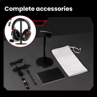 Sakerplus® Wireless Gaming Headset RGB Noise Canceling