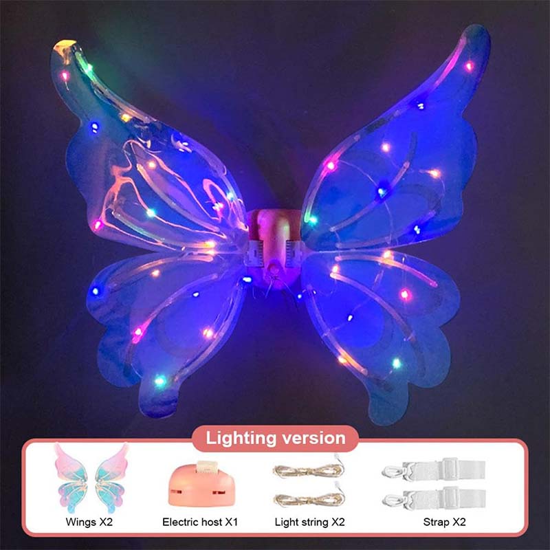 Sakerplus® Light Up Butterfly Wings Costume For Kids