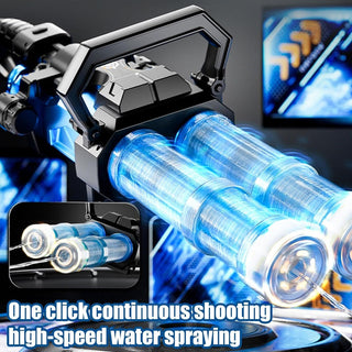 Sakerplus® Electric Gatling Double Barrel Water Gun