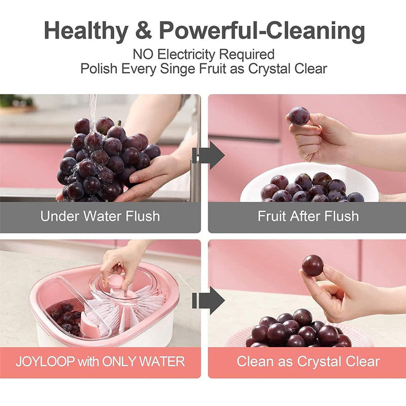 Sakerplus Fruit Washer Draining Basket