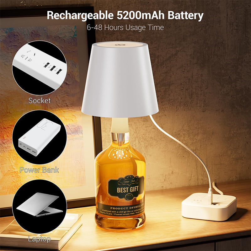 Sakerplus Wireless Bottle Lamp